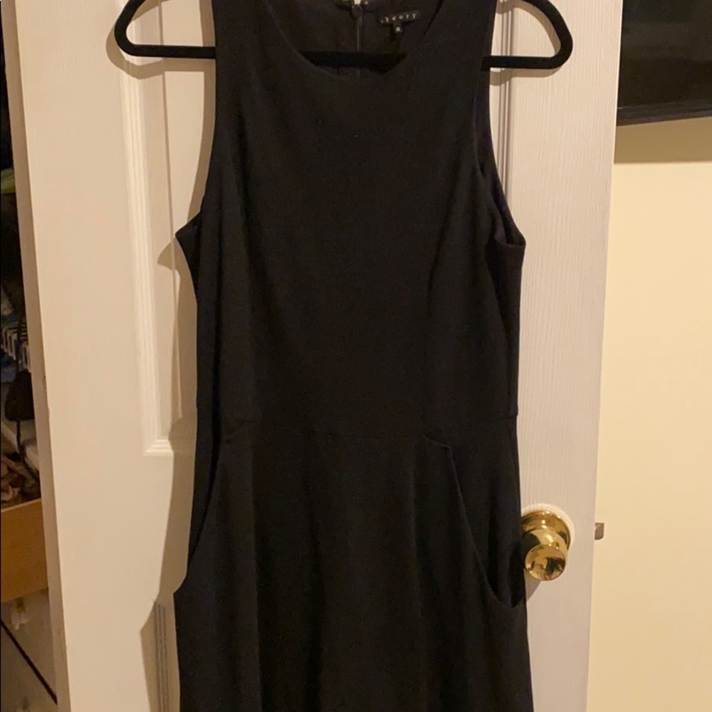Theory black dress